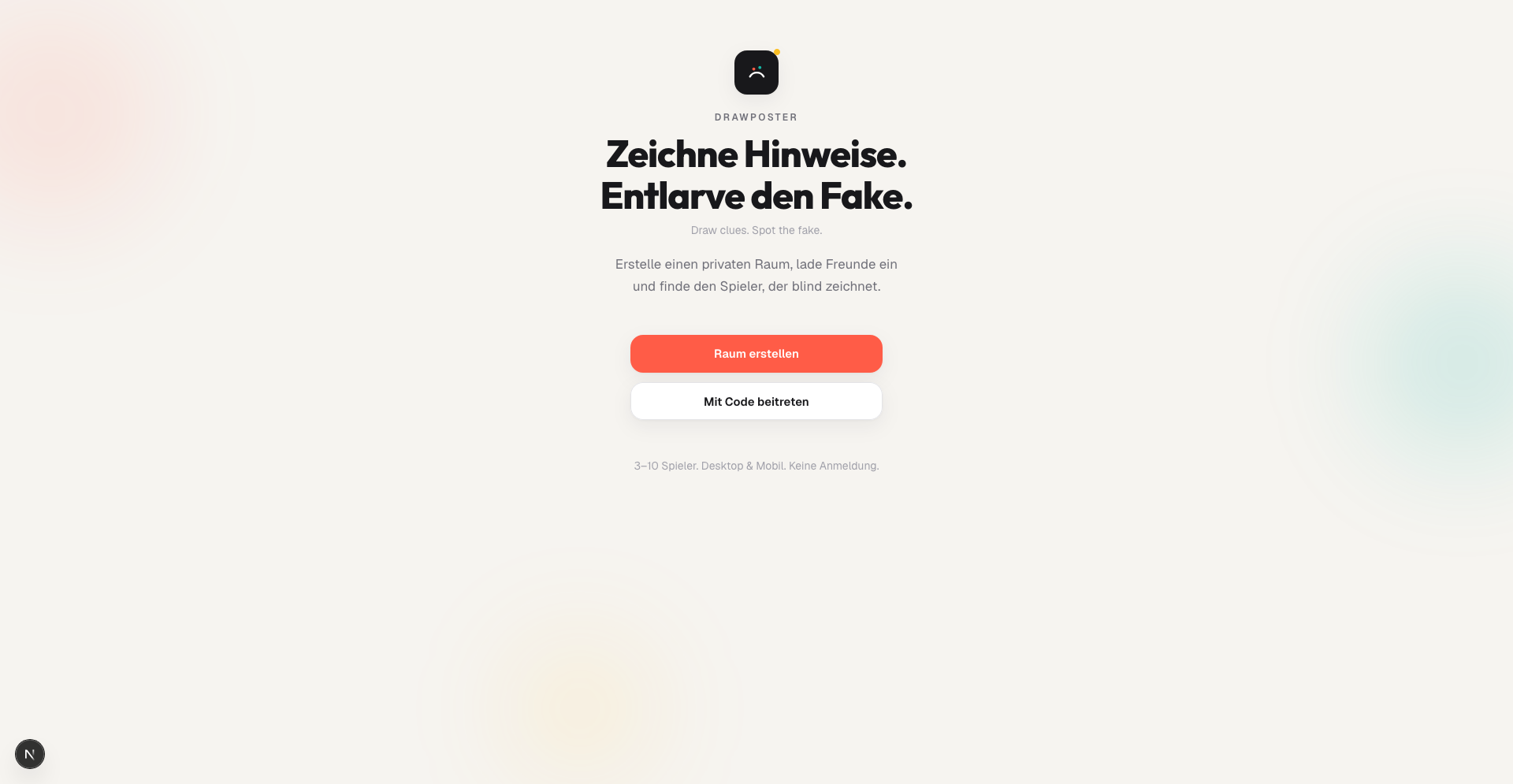 Lobby mit sechs Buchstaben Code