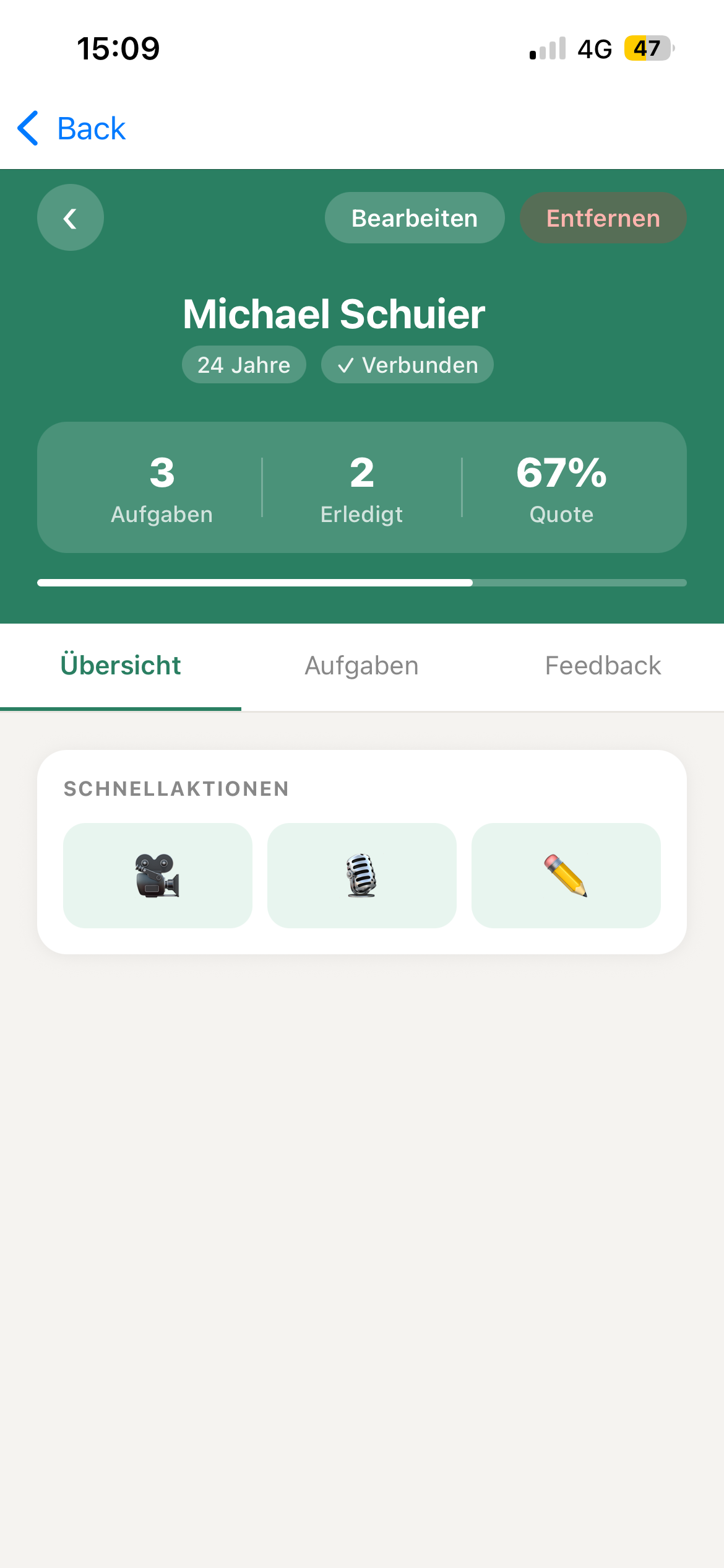 Patientenübersicht